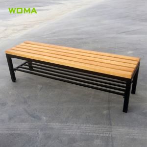 Holzstahlbank