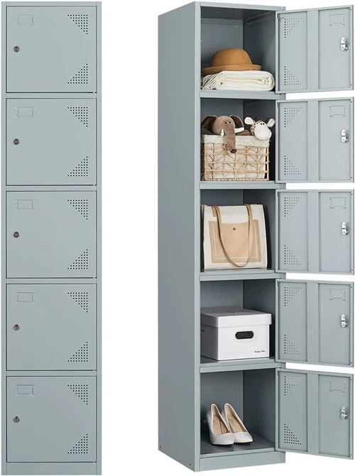 Metallschrank mit 5 Türen